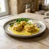Lotte crémeuse au safran : recette gourmande et raffinée