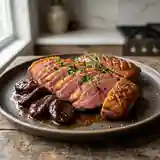 Magret de Canard aux Pruneaux Flambés à l'Armagnac : Recette Gourmande et Facile