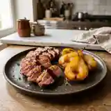 Magret de Canard Chocolaté Pimenté aux Poires Caramélisées : Délice Épicé et Gourmand