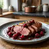 Magrets de canard aux griottes : recette gourmande et facile