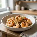 Marinade à l'ail savoureuse pour crevettes grillées