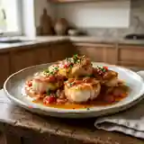 Médaillons de Lotte à l'Américaine : Recette Savoureuse et Facile