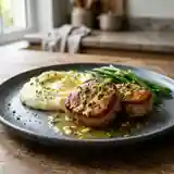 Médaillons de porc fondants au citron vert et herbes fraîches
