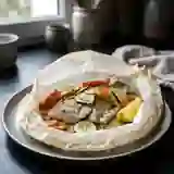 Merlan en papillote aux légumes fondants