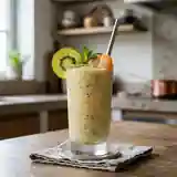 Milk-shake gourmand banane, kiwi et mandarine