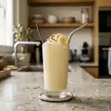 Milkshake Brésilien Crémeux à la Banane et au Lait Concentré