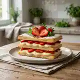 Mille-feuilles aux fraises gourmand et facile
