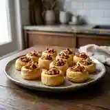 Mini-Bouchées Gourmandes aux Lardons et Oignons Caramélisés