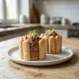Mini Charlottines Gourmandes aux Poires et Nutella