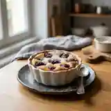 Mini-clafoutis fondants mûres et vanille