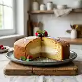 Moelleux au yaourt au cœur fondant vanille