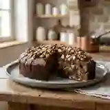 Moelleux chocolat, croquant noix et amandes