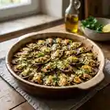 Moules gratinées au persil : recette savoureuse et facile