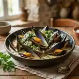 Moules savoureuses au Pineau des Charentes : recette facile et gourmande