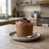 Mousse au cacao légère et gourmande pour une personne