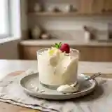 Mousse au chocolat blanc fondante et légère pour une personne