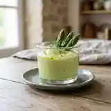 Mousse d'asperge verte légère et onctueuse