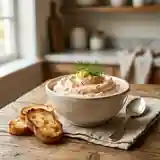 Mousse de saumon fumé rapide et légère pour une personne