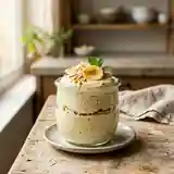 Mousse exotique légère à la noix de coco et banane