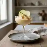 Mousse glacée aux pommes et cidre : dessert frais et fruité