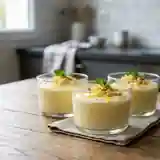 Mousse légère au citron avec gélatine, recette facile et rapide