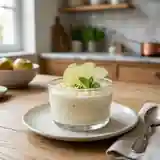 Mousse légère et onctueuse aux pommes fraîches