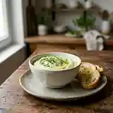 Mousse légère et onctueuse de courgettes fraîches