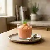 Mousse légère et onctueuse de saumon rouge pour entrée raffinée