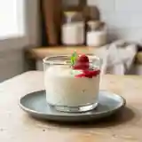 Mousse légère et onctueuse de semoule au lait