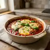 Mozzarella Fondante au Coulis de Tomate Maison