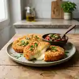 Mozzarella panée crousti-fondante