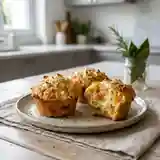 Muffins chèvre et abricots