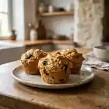 Muffins moelleux au thon et olives noires
