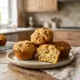 Muffins salés au parmesan à la suédoise