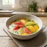 Nage d'agrumes fraîche à la menthe et gingembre