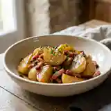 Navets glacés au lard et vin blanc : recette savoureuse et facile