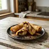 Nems Banane Chocolat Croustillants