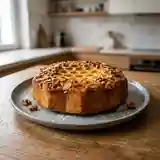Nid d'abeille croustillant au miel et aux noix