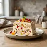 Nougat glacé aux fruits confits : dessert glacé gourmand et fruité