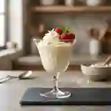 Nuage de chocolat blanc aérien