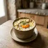 Œufs cocotte crémeux au cumin et gruyère
