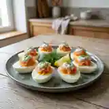 Œufs durs au saumon fumé : recette simple et gourmande