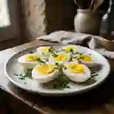 Œufs Durs Rustiques au Persil et Vinaigre