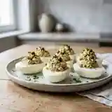 Oeufs farcis au thon crémeux