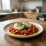Œufs pochés à la basquaise : recette savoureuse et facile
