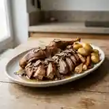 Oie ou Chapon Rôti aux Truffes : Recette Festive et Gourmande