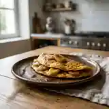 Omelette caramélisée aux bananes et rhum ambré