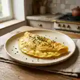 Omelette nature moelleuse et rapide pour un petit déjeuner parfait