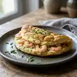 Omelette Nuage aux Crevettes et Tofu