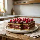 Opéra aux Framboises : Gâteau Raffiné et Gourmand
